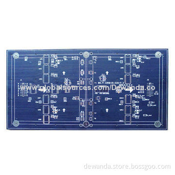 Fr-4 Blue PCB, 2 layers, HASL